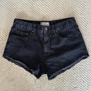 Free People Denim Cloth Shorts